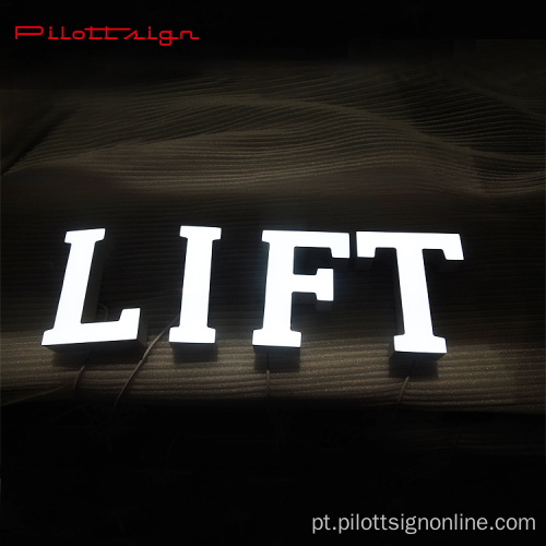 Frente de casamento personalizado LED LED letter sign